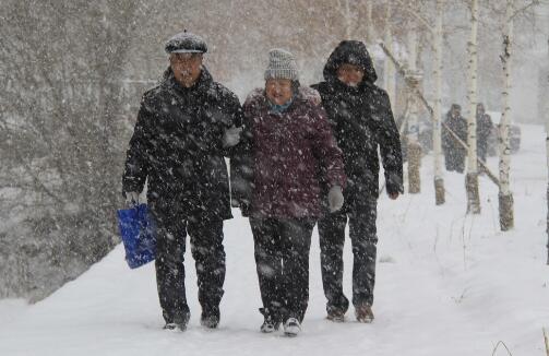 今年来首个暴雪预警来袭 东北多地积雪达10厘米以上