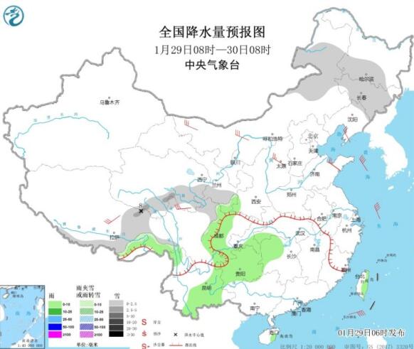 黑龙江等多地气温下降12℃ 江南西南部分地区有小雨