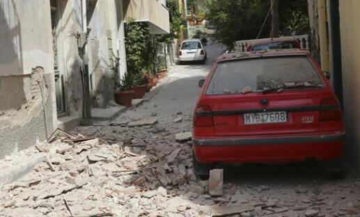 希腊莱斯沃斯岛附近海域发生4.9级地震 目前暂无人员伤亡