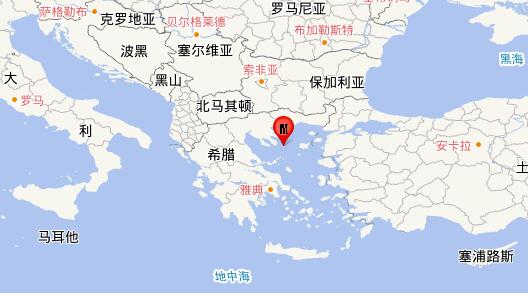 土耳其爱琴海附近海域发生5.1级地震 目前未发布海啸预警