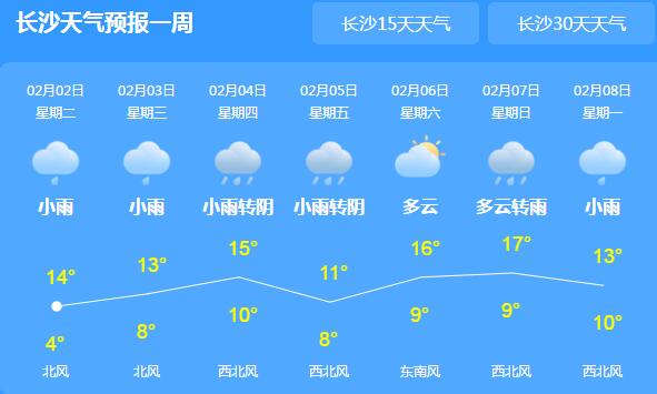 湖南大雾境内10条高速受影响 今日长沙气温跌至15℃