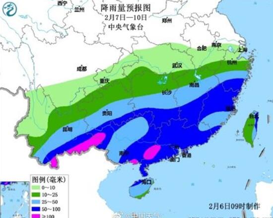 春节前南方将迎大范围降雨是怎么回事 2021年春节温度多少度