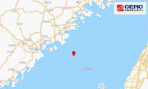 2021福建地震最新动态消息更新 泉州市晋江市海域发生3.2级地震