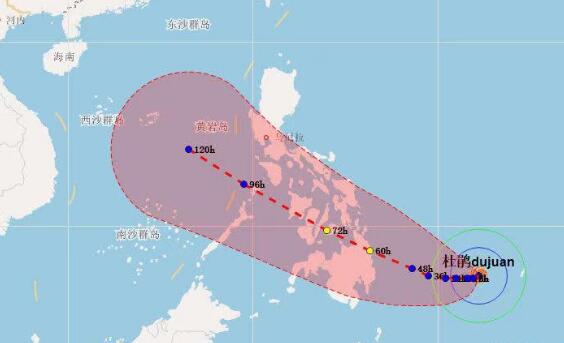 1号台风杜鹃在哪里登陆最新消息 2021年台风杜鹃最新实时路径图