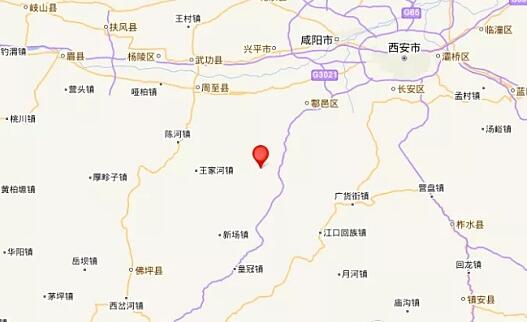 2021陕西地震最新动态消息更新 西安市鄠邑区发生2.6级地震