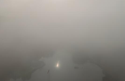 厦门发布大雾黄色预警 厦鼓码头往返三丘田码头航线停航