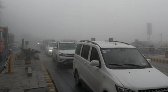 重庆大雾多条高速交通管制 主城区气温回升至15℃