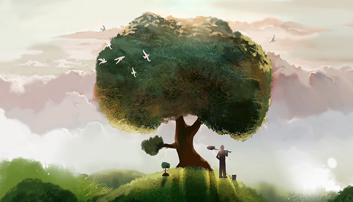 植树节节徽的意义是什么 中国植树节节徽图案的寓意