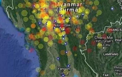 缅甸西部边境发生4.7级地震 目前暂无人员伤亡