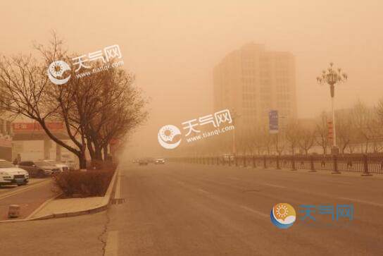 今春北方地区首次大范围沙尘暴 北京多地发布沙尘暴黄色预警