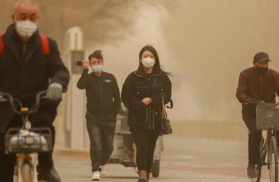 今春北方地区首次大范围沙尘暴 北京多地发布沙尘暴黄色预警