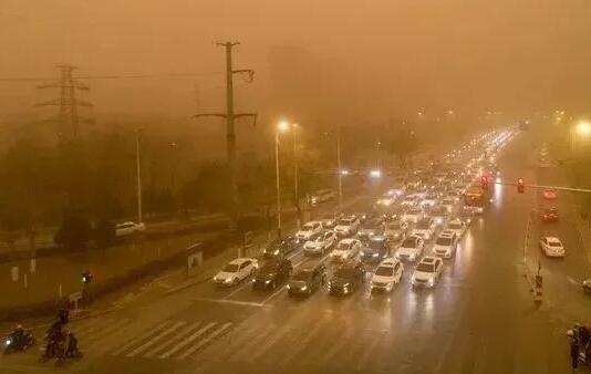 沙尘暴来袭韩国11个市发布预警 环境部提醒民众避免户外活动