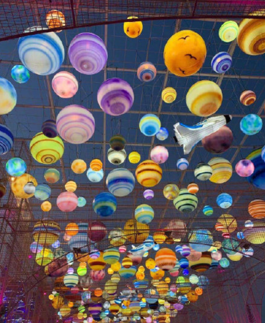 2021年自贡花灯节唯美图片 神仙绝美的自贡花灯会图片大全2021