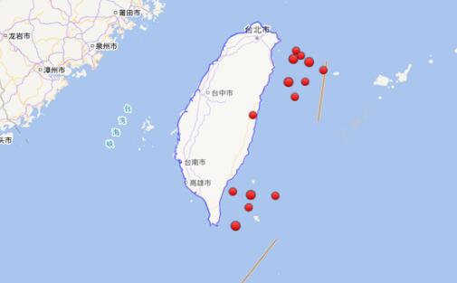 今年以来我国共发生三级以上地震134次 台湾新疆西藏等地最为集中