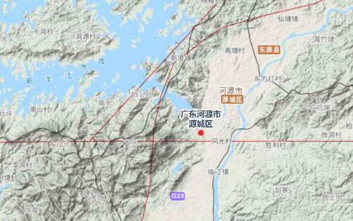 2021广东地震最新消息今天 广东河源发生3.7级地震
