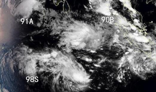 今年第2号台风要来了? 目前北印度洋出现2个风暴胚胎