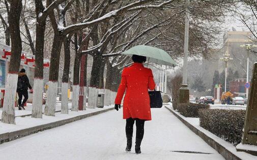 内蒙古雨雪范围扩大气温骤降6℃ 呼和浩特有小雨或雨夹雪