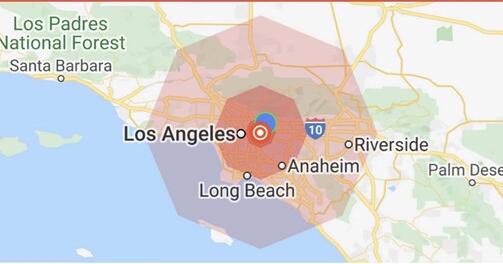 美国加州洛杉矶县发生4.0级地震 目前尚无人员伤亡的报告