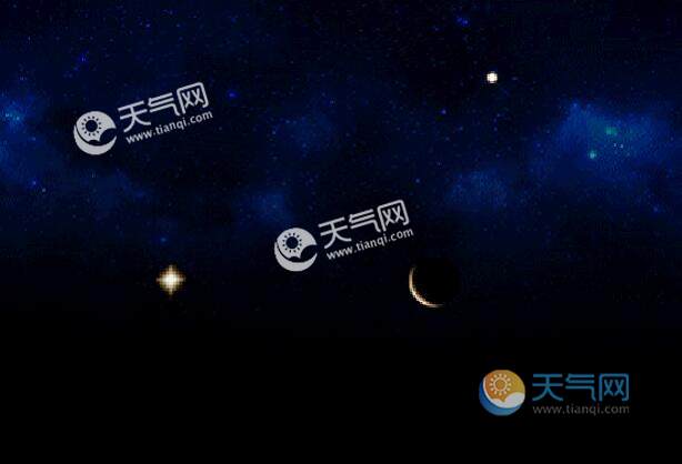 2021年4月双星伴月是几点 4月7日双星伴月最佳观测时间点