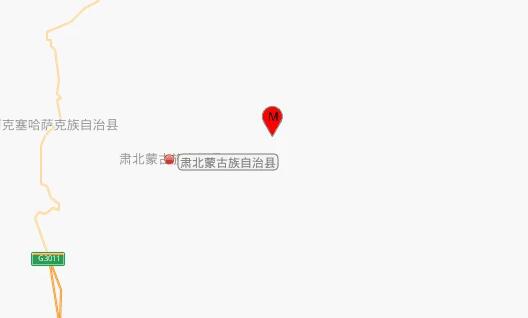 甘肃肃北县3.1级地震最新消息今天 未接到人员伤亡相关警情
