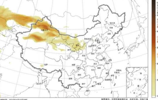 受蒙古国气旋影响 预计12至13日京津冀区域出现扬沙天气