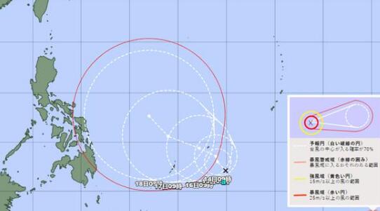 2台风舒力基24小时内生成风力达8级 台风舒力基未来会登陆我国吗