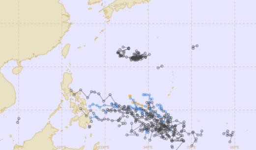 2号台风舒力基最新消息实时路径图 预计14日生成强度实力不小