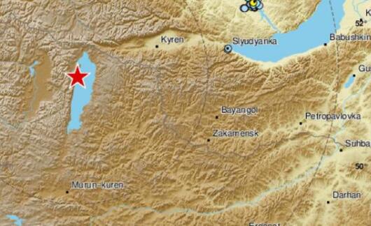 2021地震最新消息今天：俄罗斯和蒙古国边境地区发生4.6级地震