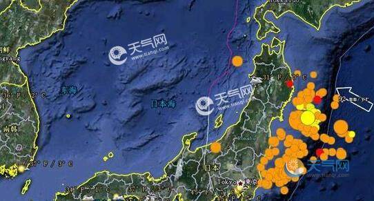 2021地震最新消息今天:日本本州东岸近海发生5.3级地震