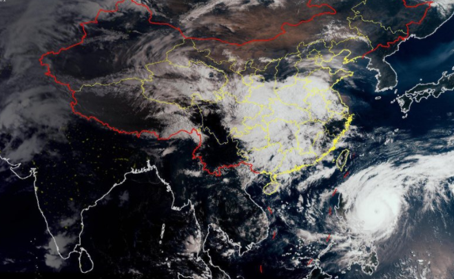 今年第2号台风最新消息路径图 台风舒力基强度逐渐减弱