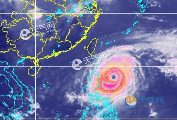 今年第2号台风舒力基卫星云图 2021台风