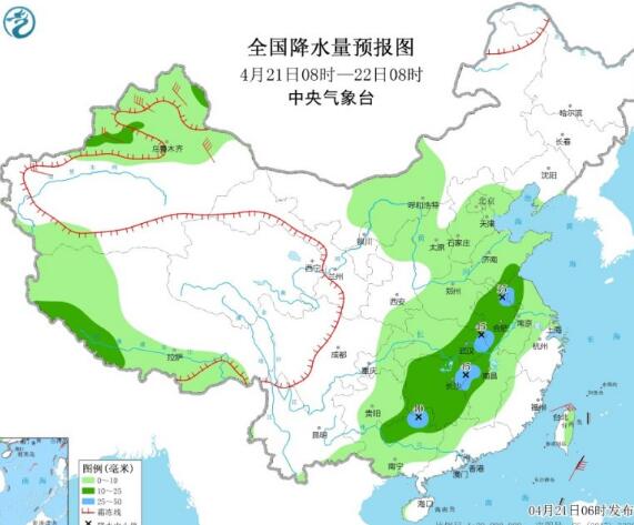 冷空气影响中东部迎最强降雨时段 华南西南多地气温跌至27℃