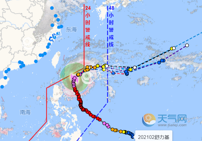 第2号台风"舒力基"实时路径图发布 台风舒力基对我国海区有何影响