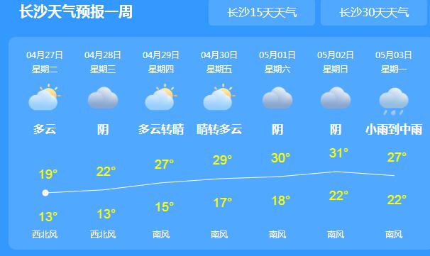 湖南雨势依然强劲气温20℃以下 永州郴州等地大到暴雨