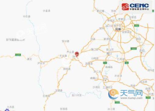 四川雅安地震最新消息今天 雅安市名山区发生3.1级地震