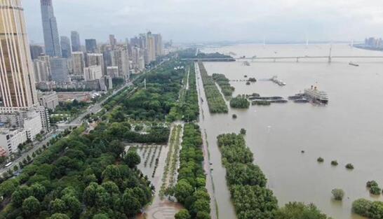 今年汛期长江汉口站水位升至20.44米 气温较常年同期偏高0.5℃