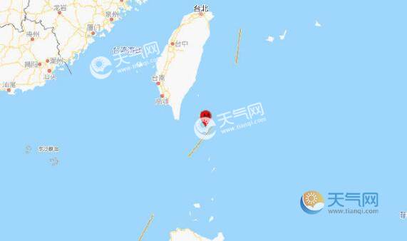 2021台湾地震最新消息今天:台湾屏东县海域发生4.2级地震