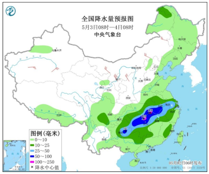 新疆西北华北等地区受冷空气影响 西北西南江汉等地有大雨