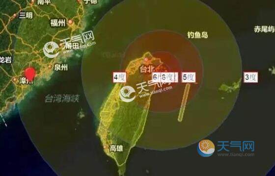 2021台湾地震最新消息今天:台湾台东县发生4.3级地震