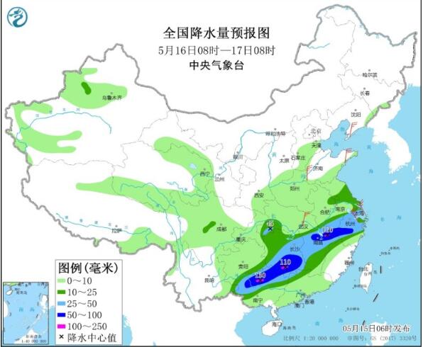 冷空气加持强降雨进入最强阶段 江淮江南华南等强对流天气活跃