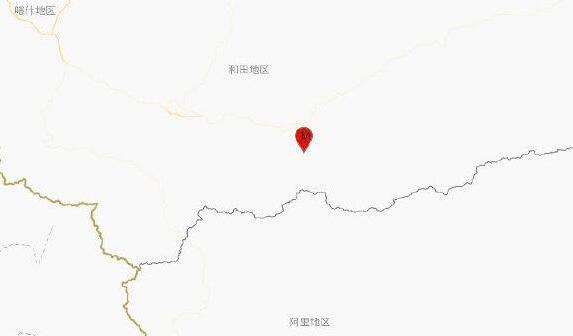 新疆2021地震最新消息今天 伊和田地区于田县3.0级地震