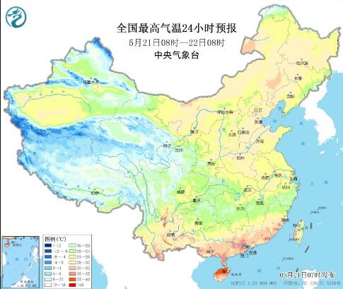 小满节气江南华南仍有明显降雨 本周末北方持续32℃的干热
