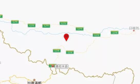 西藏2021地震最新消息今天 日喀则市聂拉木县发生4.2级地震