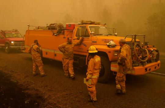 加州再次山火过火面积40.5公顷 预计6月到8月山火异常多