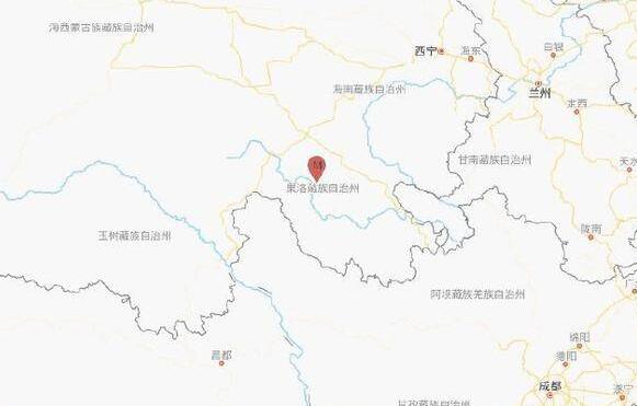 2021青海地震最新消息更新今天 果洛州玛沁县发生4.9级地震