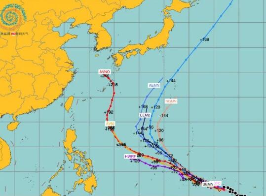 2021最新3号台风动向最新消息  台风彩云基未来路径趋势预测图(最新)
