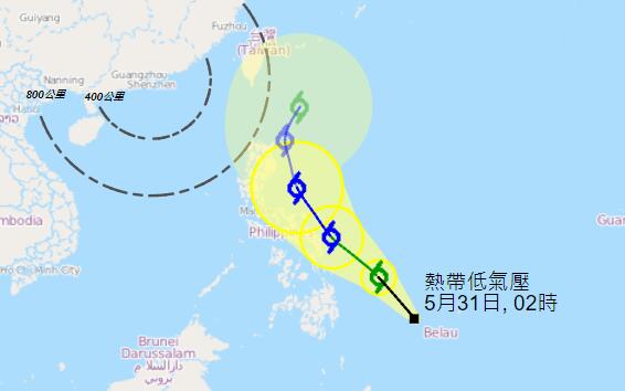 第3号台风彩云正在酝酿即将上线 3号台风彩云未来会影响我国吗