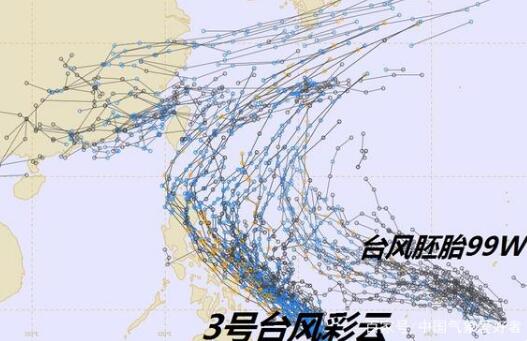 2021温州台风网台风路径图  3号台风彩云实时登陆地点时间预测
