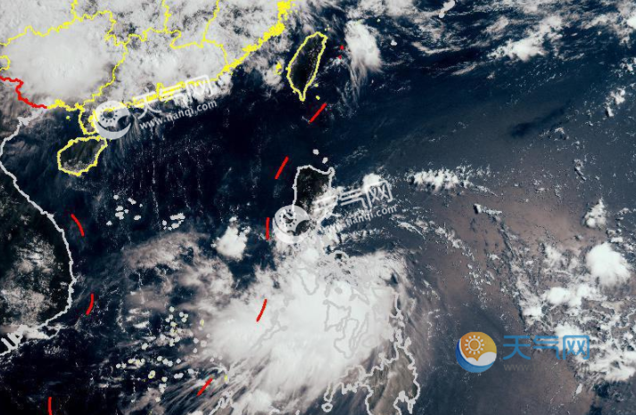 2021年第3号台风最新消息今天 台风彩云会在哪里登陆