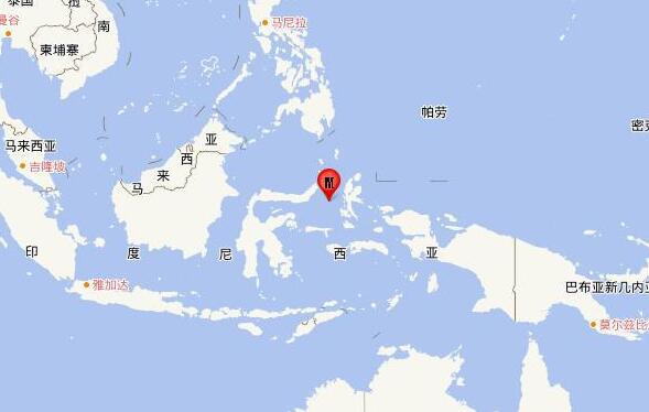 印尼马鲁古海发生5.9级地震 目前未发布海啸预警